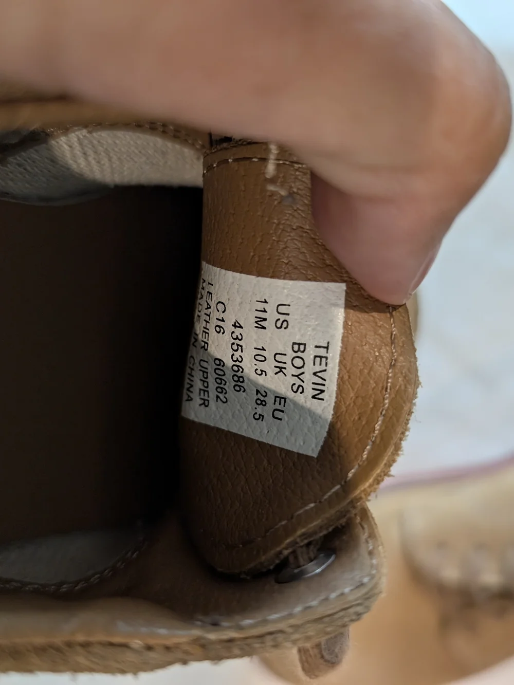 Sperry Kids Lace-Up Dress Shoes in Brown with Red Sole